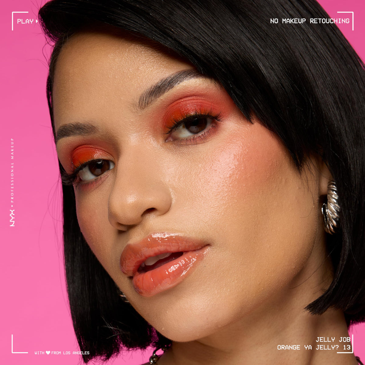 NYX Jelly Job Lip Gloss en application