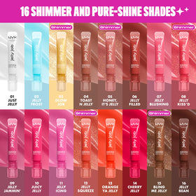 NYX Jelly Job Lip Gloss sur lèvres