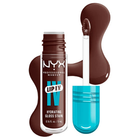 NYX Lip IV Gloss Hydratant Vegan Mocha Me Wet avant