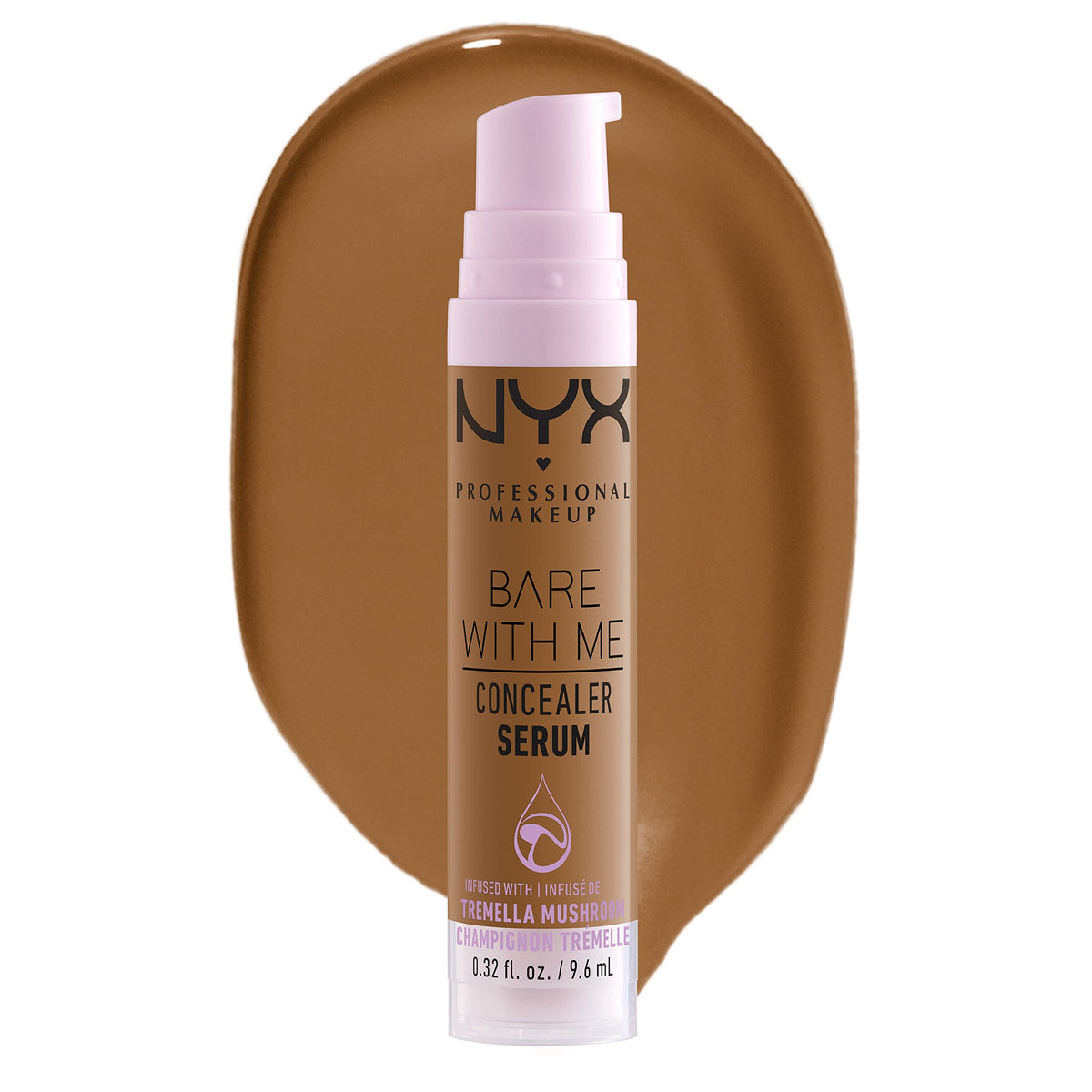 NYX PROFESSIONAL MAKEUP Bare With Me Concealer Serum 20g Camel vue avant