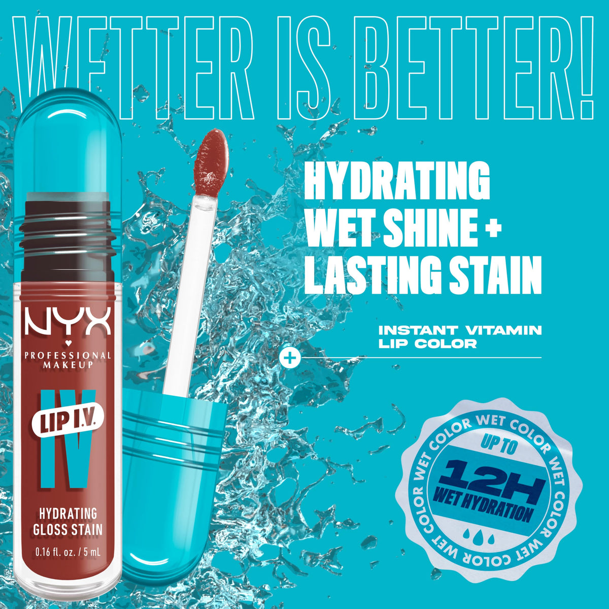NYX PROFESSIONAL MAKEUP Lip IV Drippin' Nude packaging