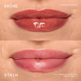 NYX PROFESSIONAL MAKEUP Lip IV Drippin' Nude texture du gloss
