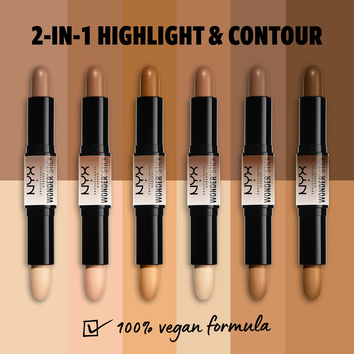 NYX PROFESSIONAL MAKEUP Wonder Stick Light côté contour