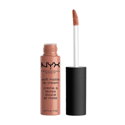 NYX Soft Matte Lip Cream Abu Dhabi 10g tube avec finition mate