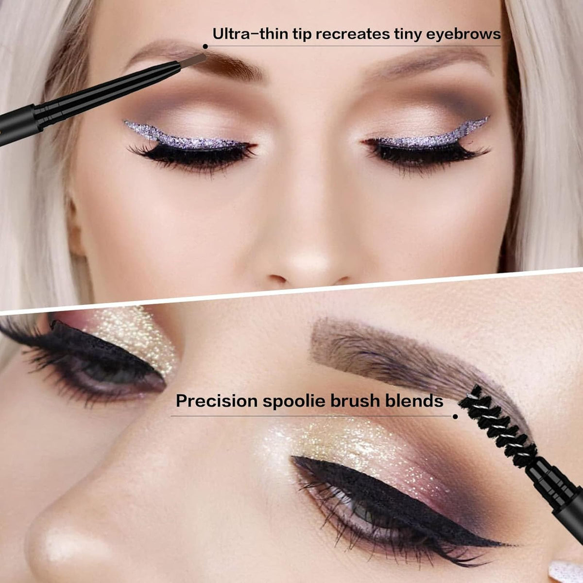 O'CHEAL Crayon à Sourcils Marron Clair avec embouts visibles