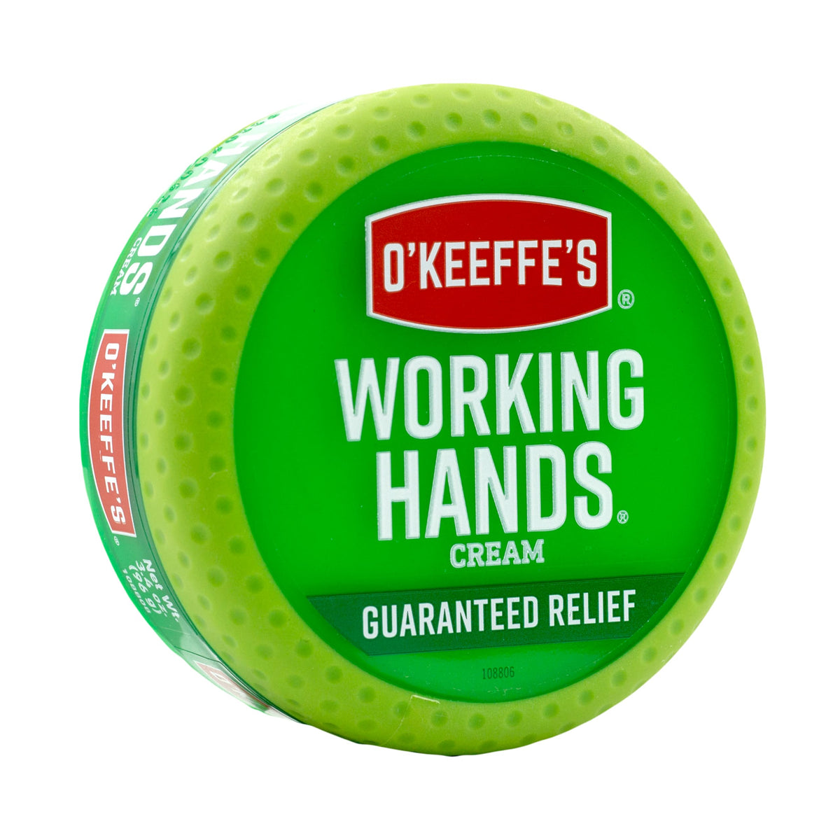O'Keeffe's crème pour les mains 3,2 oz vue de face
