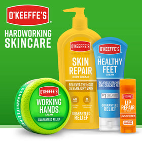 O'Keeffe's Crème pour les Pieds Sains 3,2 oz avec un fond neutre