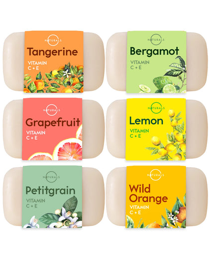 O NATURALS Savon Naturel au Citron 6 Pack vue de face