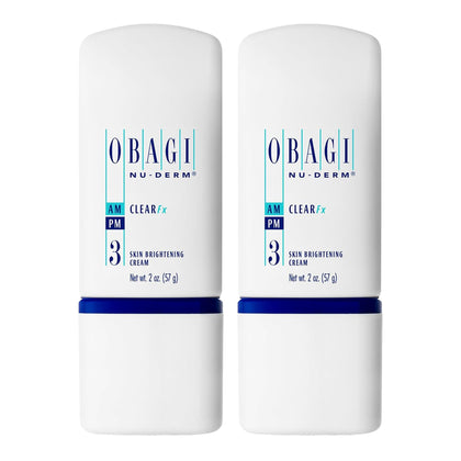 Obagi Medical Crème Éclaircissante Nu-Derm Clear Fx pack de 2 face avant