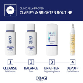 Obagi Medical Crème Nu-Derm Clear FX 80g application sur la peau