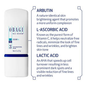Obagi Medical Crème Nu-Derm Clear FX 80g packaging