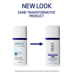Obagi Medical Gel Nettoyant Moussant 59 ml avec texte de produit