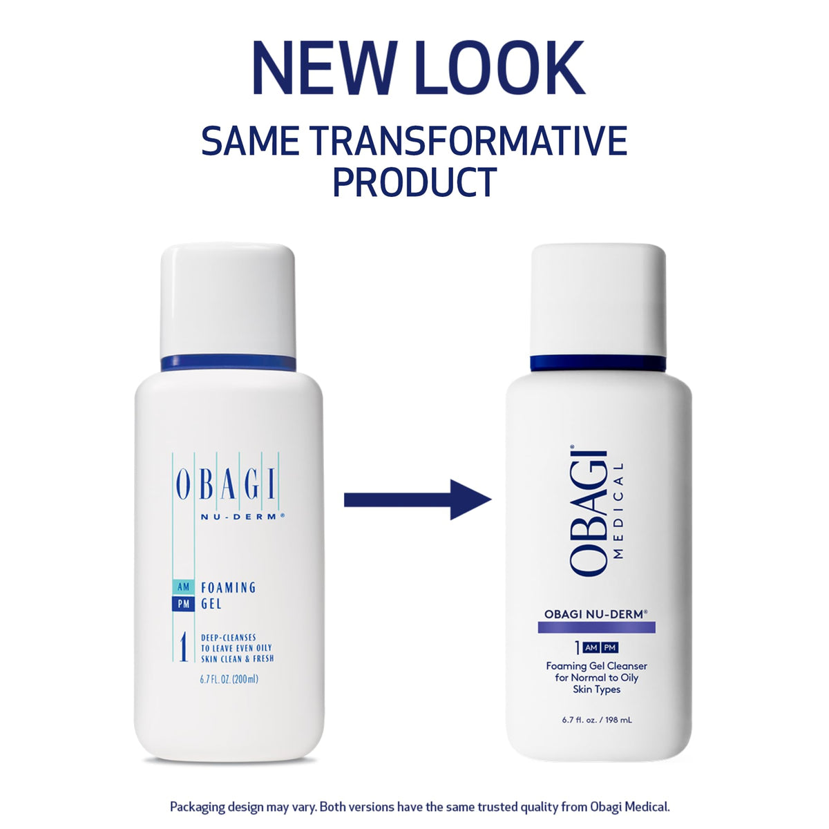 Obagi Nu-Derm Gel Moussant 200 ml vue arrière