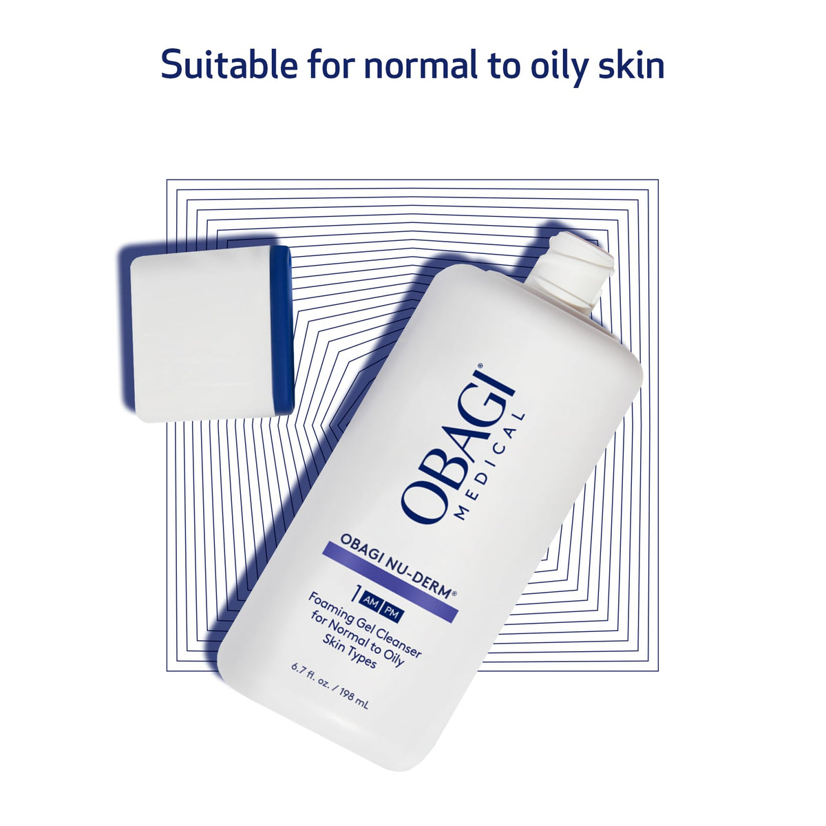 Obagi Nu-Derm Gel Moussant avec d'autres produits de beauté