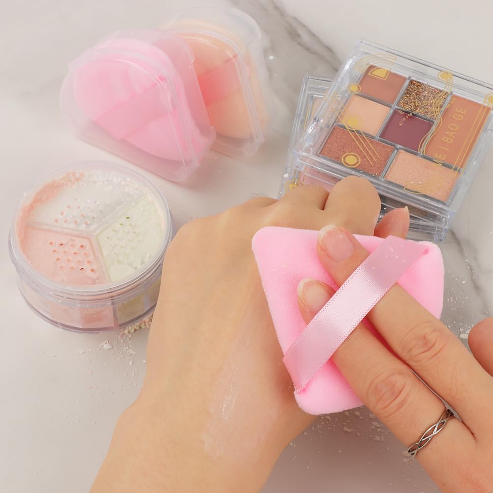 Ocim Poudres Puff Triangle pour application de poudre
