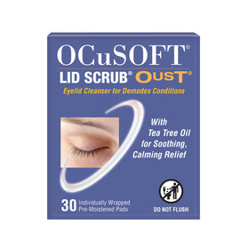 OCuSOFT lingettes nettoyantes pour paupières paquet avant