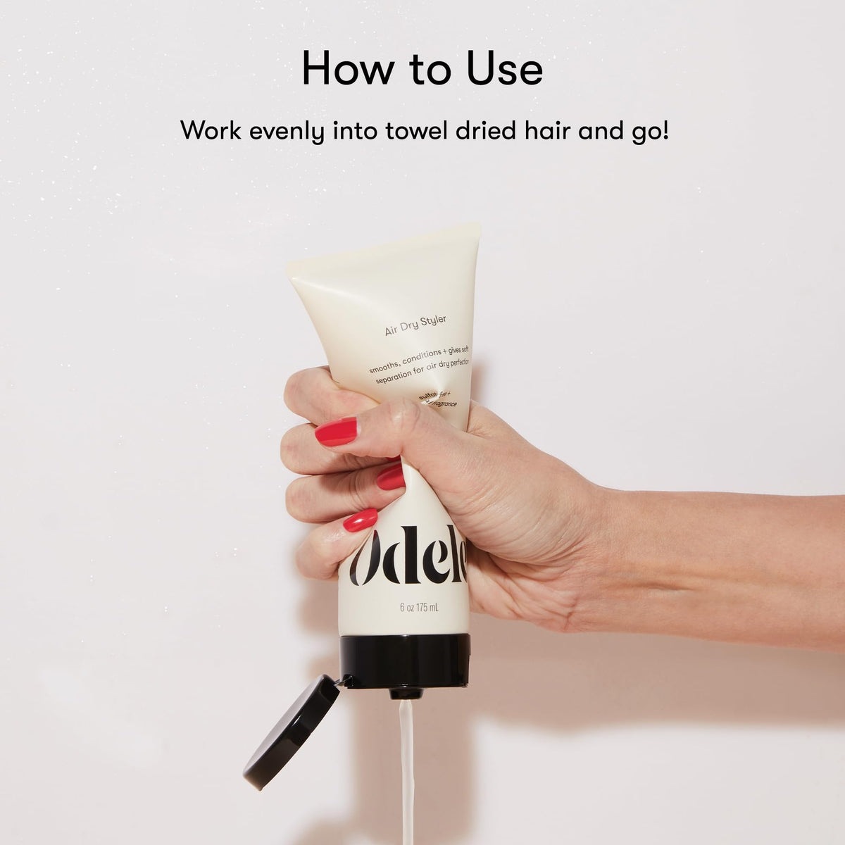 Odele Gel Coiffant Sèche à l'Air 200g, packaging élégant