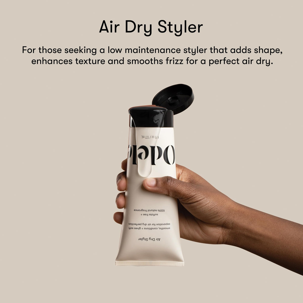 Odele Gel Coiffant Sèche à l'Air 200g, texture du produit