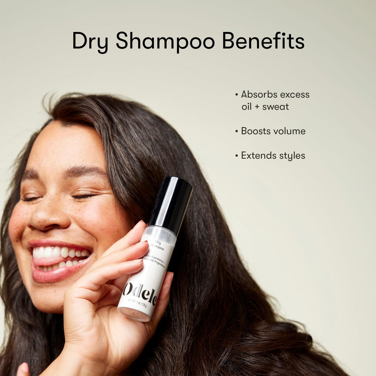 Odele Shampoo Sec Poudré 91g ingrédients principaux