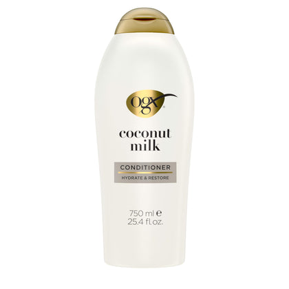 OGX Après-Shampoing Nourrissant + Lait de Coco 750 ml vue de face