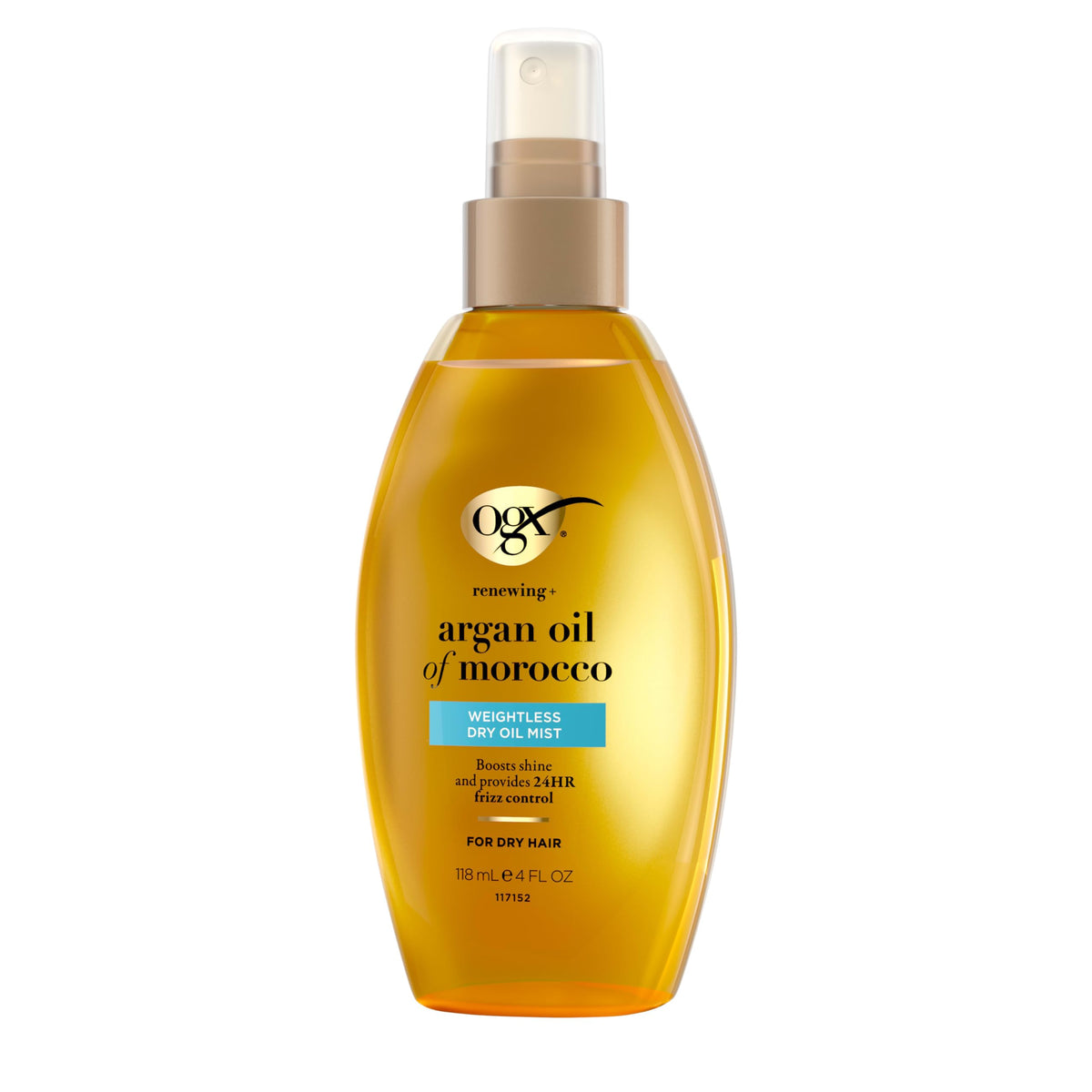 OGX Huile Sèche Réparatrice d'Argan du Maroc avec ses ingrédients