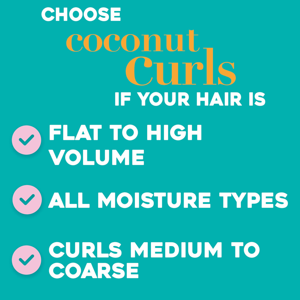OGX Quenching + Coconut Curls Lait Coiffant 180ml avec ingrédients naturels