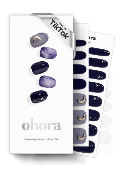 ohora bandes de vernis semi-cuites N Lunar Eclipse - vue avant de l'emballage