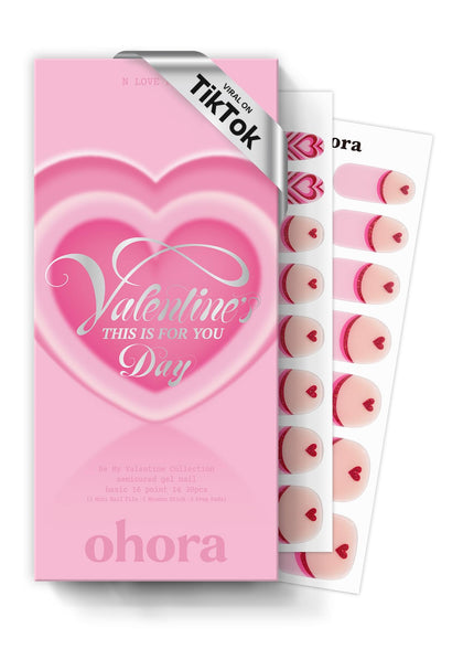ohora Bandes de Vernis Semi-Curé N Love Puff ensemble complet
