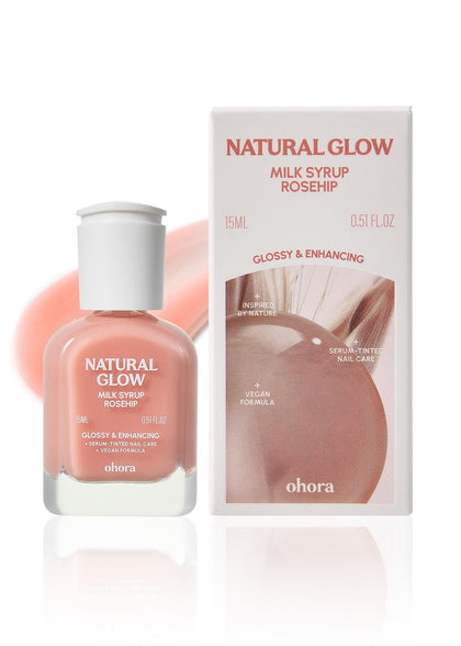 ohora Renforceur d'Ongles Natural Glow Milk Syrup 15 mL vue avant
