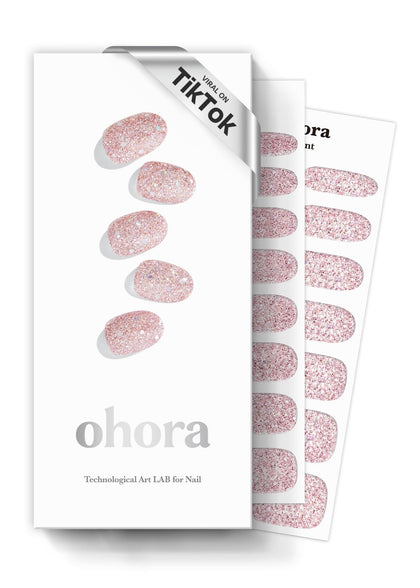 ohora Strips de Vernis à Ongles Semi-Curé N Pixie Dust - boîte complète
