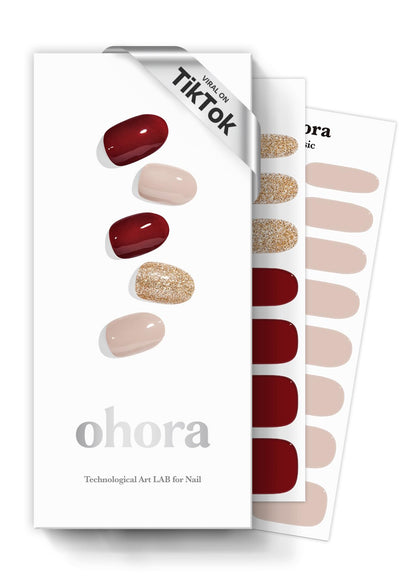 ohora Strips de Vernis Semi-Cuit N Rosewood - vue avant