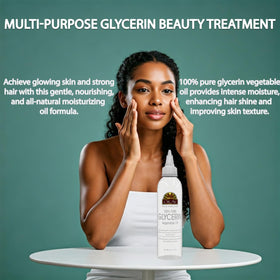 OKAY Glycerine Végétale Pure 100% en application sur la peau