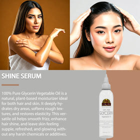 OKAY Glycerine Végétale Pure 100% pour utilisation sur les cheveux
