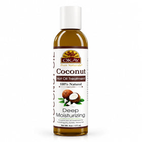 OKAY Traitement à l'Huile Chaude de Noix de Coco 170g - avant utilisation