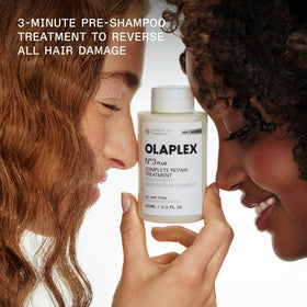 Olaplex N°.3PLUS Traitement Réparateur 250 mL avec bouchon ouvert