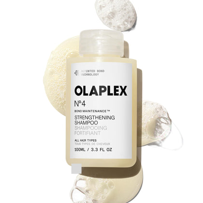 Olaplex N°.4 Shampoo 100 mL vue avant avec étiquette
