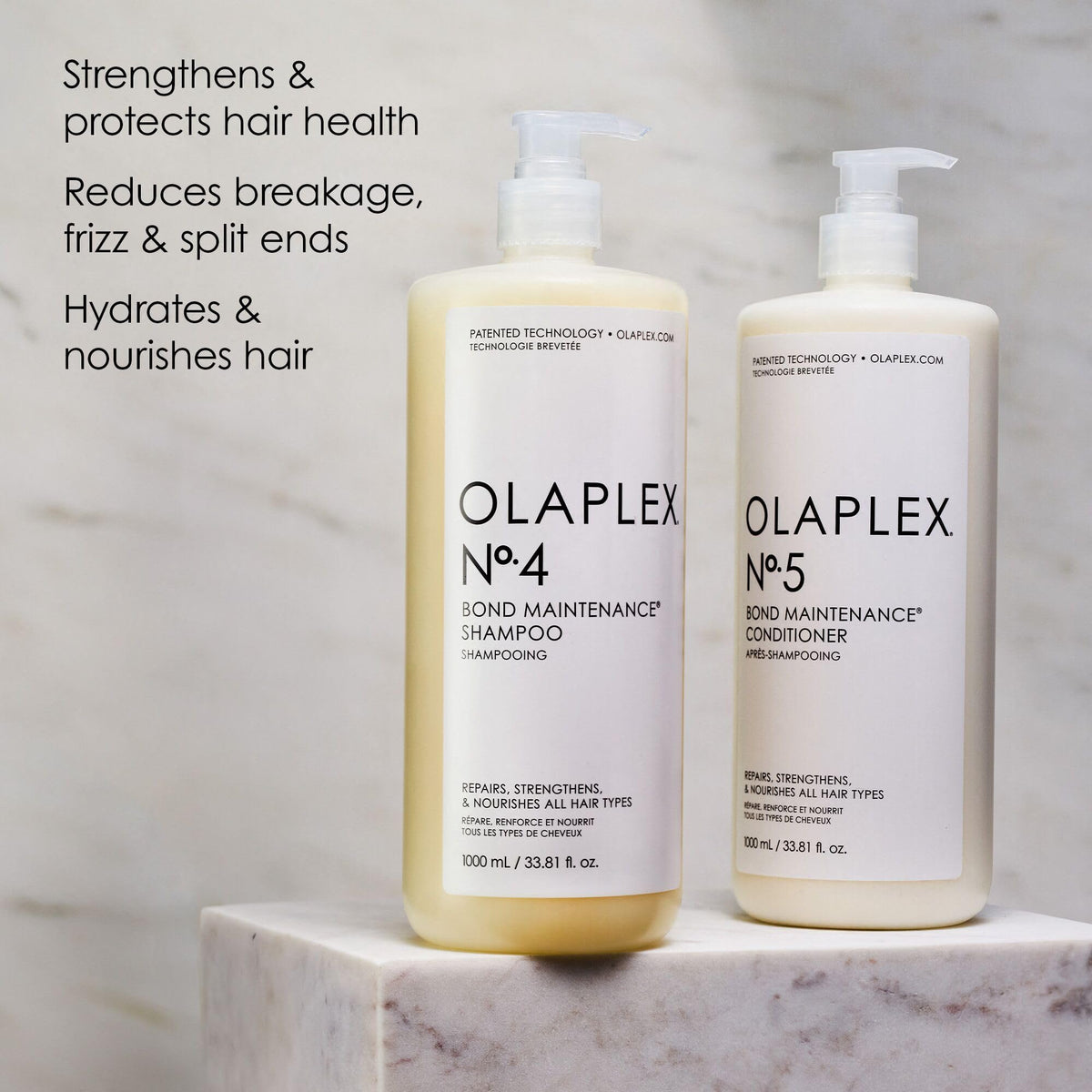 Olaplex N°.5 Conditioner 1000 mL sur un fond neutre