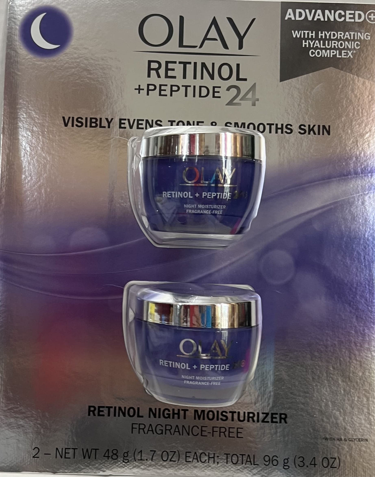 Olay Crème de Nuit Hydratante Sans Parfum 50 g vue avant