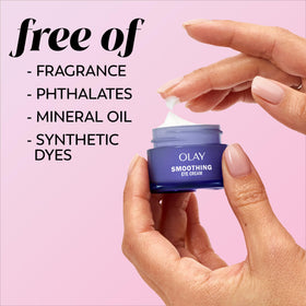 Olay Crème de Nuit lissante pour les Yeux 60g, vue de côté
