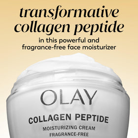 Olay Crème Hydratante 249g avec un échantillon de crème