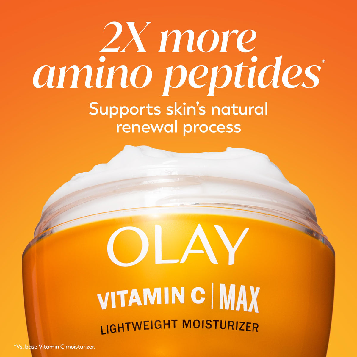 Olay Crème Hydratante en application sur le cou