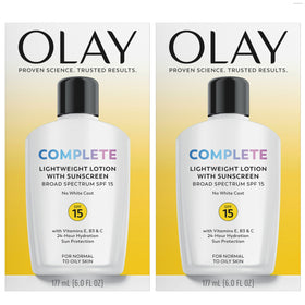 Olay Crème Hydratante Visage SPF 15 avant avec packaging