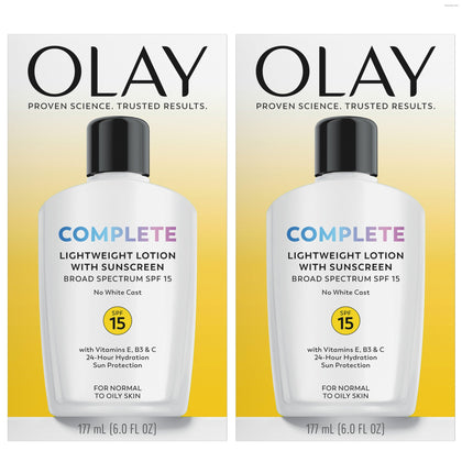 Olay Crème Hydratante Visage SPF 15 avant avec packaging