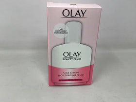 Olay Fluid Beauté 100ml, dans une salle de bain