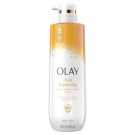 Olay Gel Douche Exfoliant 20 fl oz en situation d'utilisation