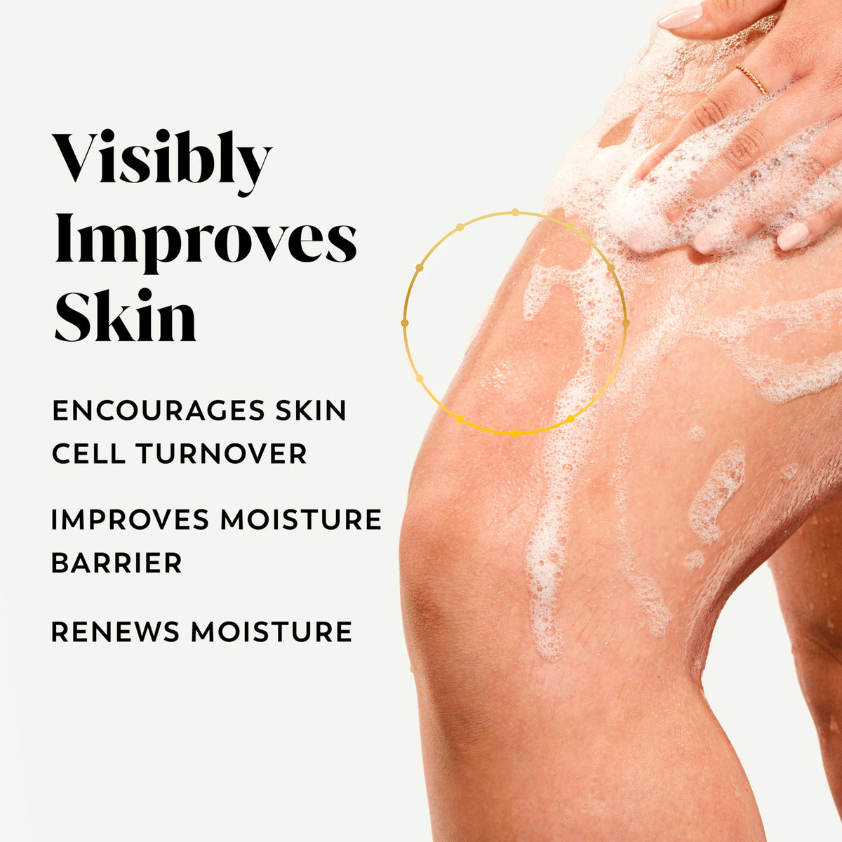 Olay Gel Douche Femme 880g texture crème