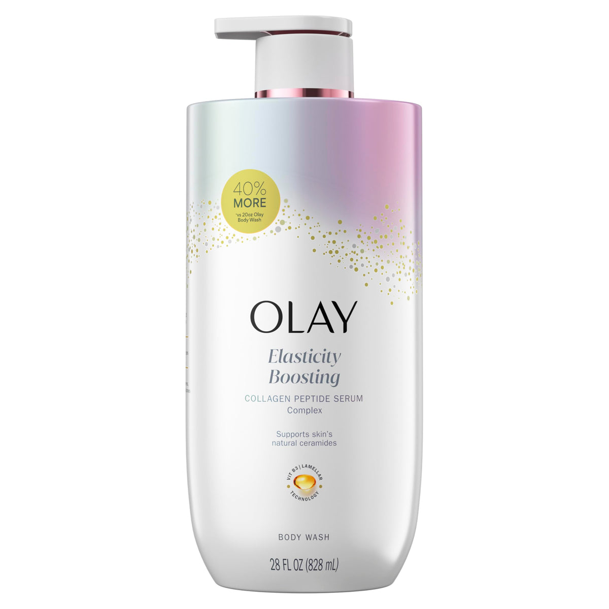 Olay Gel Douche Femme avec flacon ouvert