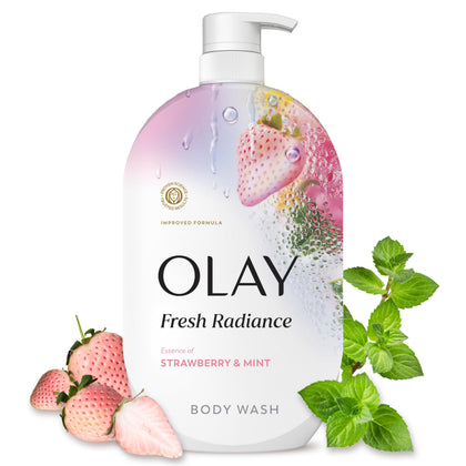 Olay Gel Douche Fraîcheur Radieuse 1L vue avant