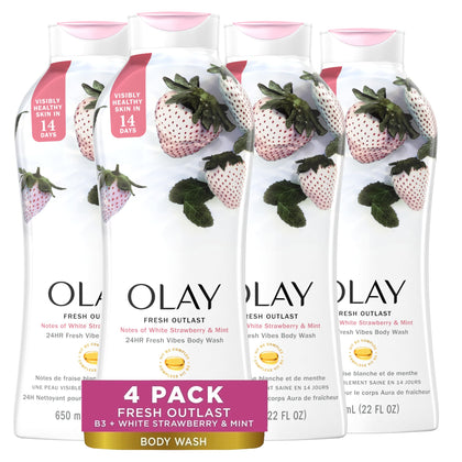 Olay Gel Douche Fraîcheur Radieuse 22 fl oz vue avant