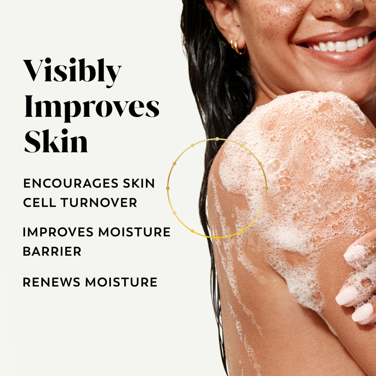 Olay Gel Douche Hydratant 26 fl oz vue arrière